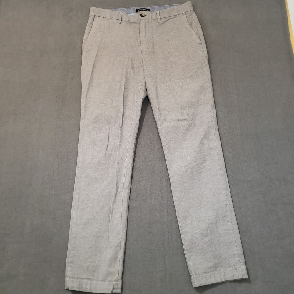 Banana Republic Pants Mens Size 32x32 Gray Slim Fit